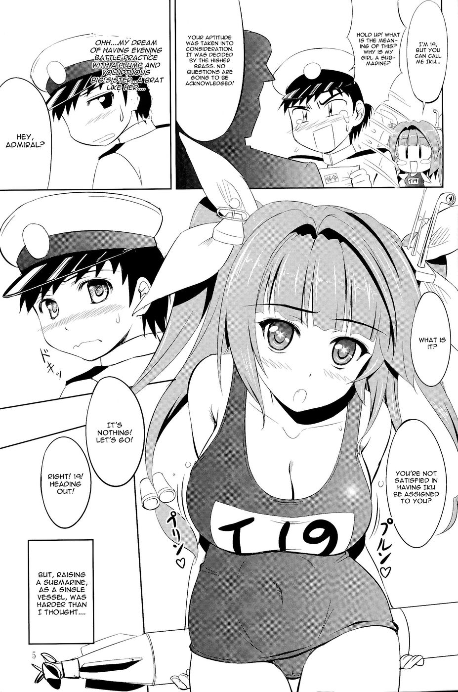 Hentai Manga Comic-Teitoku Ha Nani wo shitemo Okoranai kara Daisuki nano-Read-4